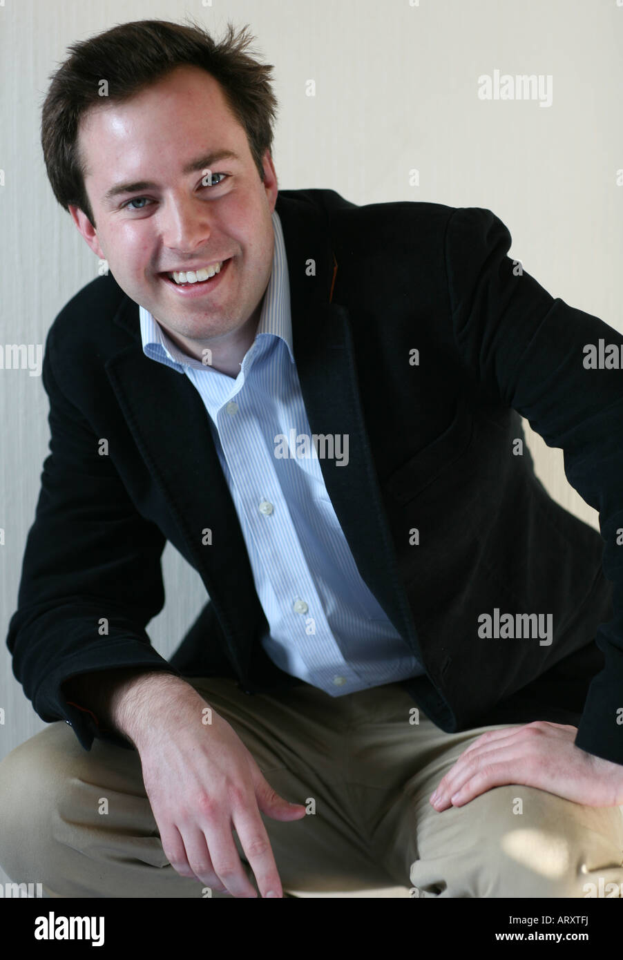 Glassesdirect founder Jamie Murray Wells Stock Photo Alamy