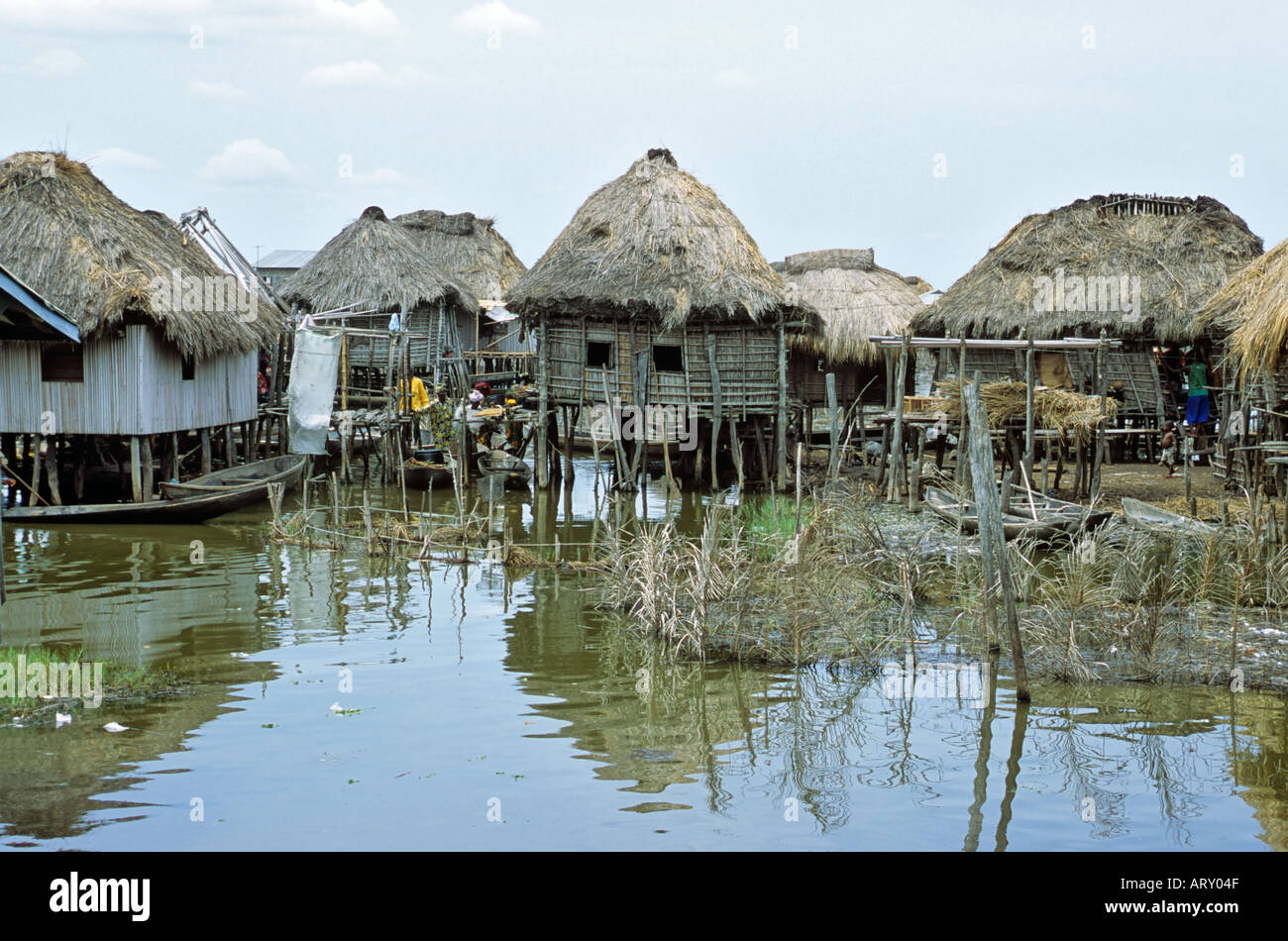 Ganvie stilt village, Benin Stock Photo 3010638 Alamy