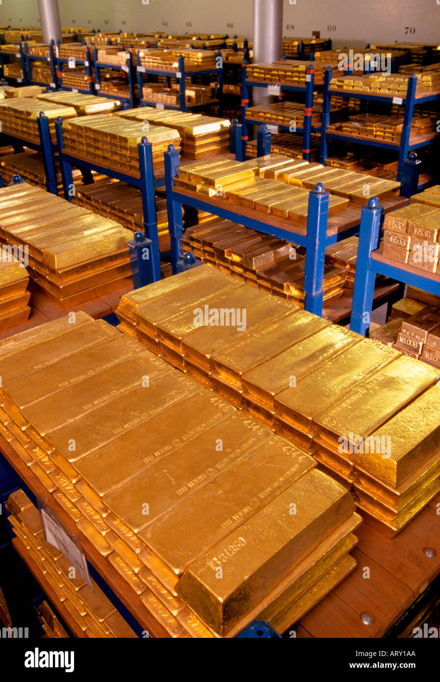 Gold Hidden In Secret Vaults Beneath The Bank Of England Worth