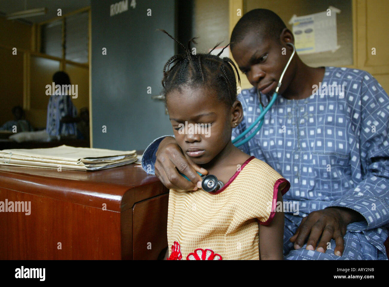 Nigeria, West Africa, has a high number of HIV aids infected ...