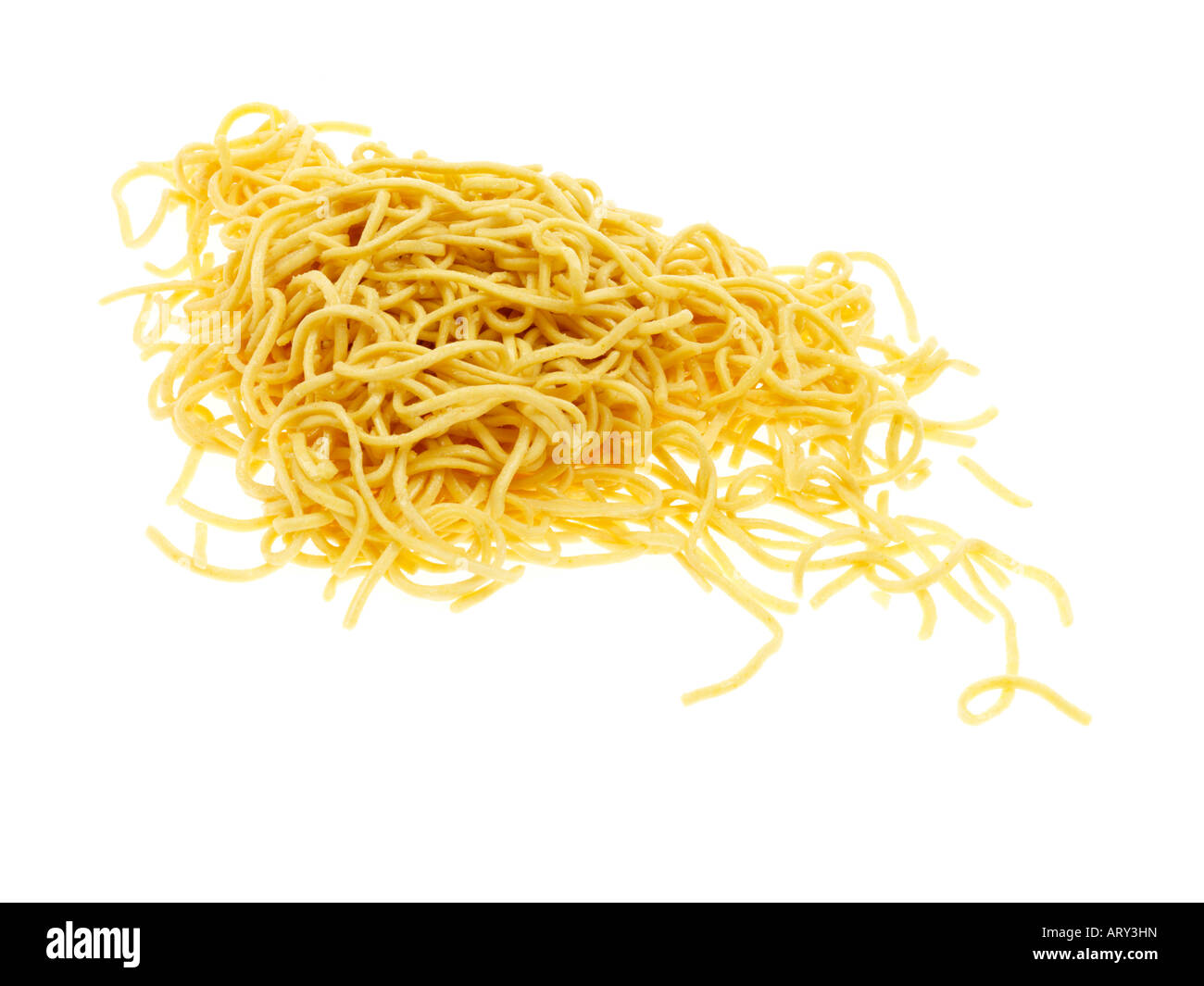 Fresh Egg Noodles Stock Photo Alamy