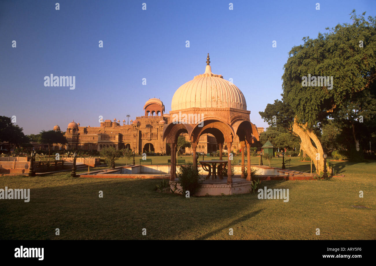 Lalgarh Palace Bikaner Rajasthan India Stock Photo