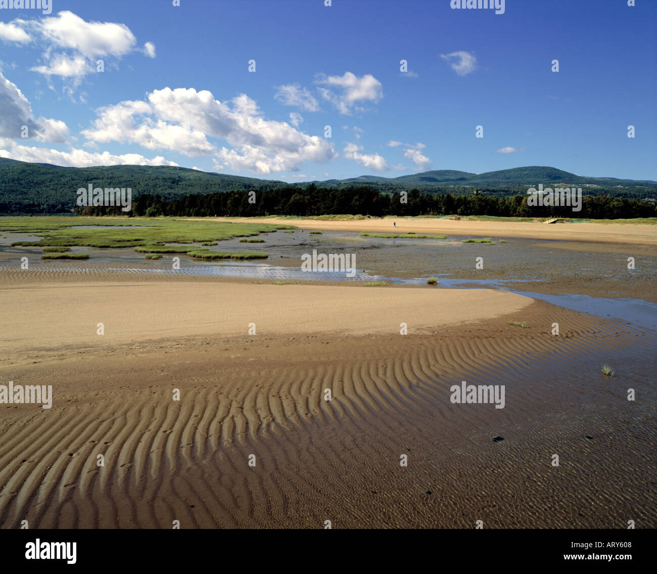 Baie St Paul Waterfront Stock Photo Alamy