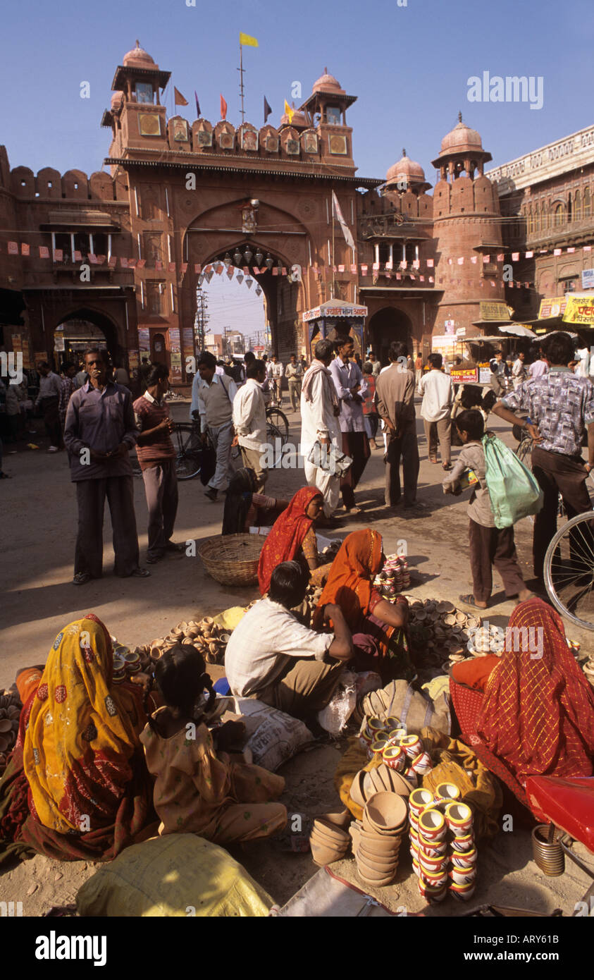 Kote Gate Old City Bikaner Rajasthan India Stock Photo - Alamy