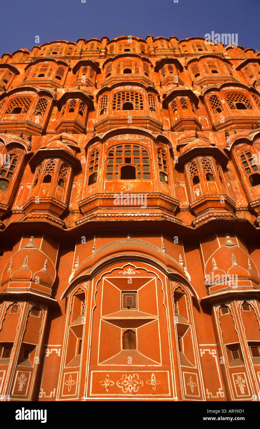 Hawa Mahal Palace Of The Winds Jaipur Rajasthan India Stock Photo - Alamy