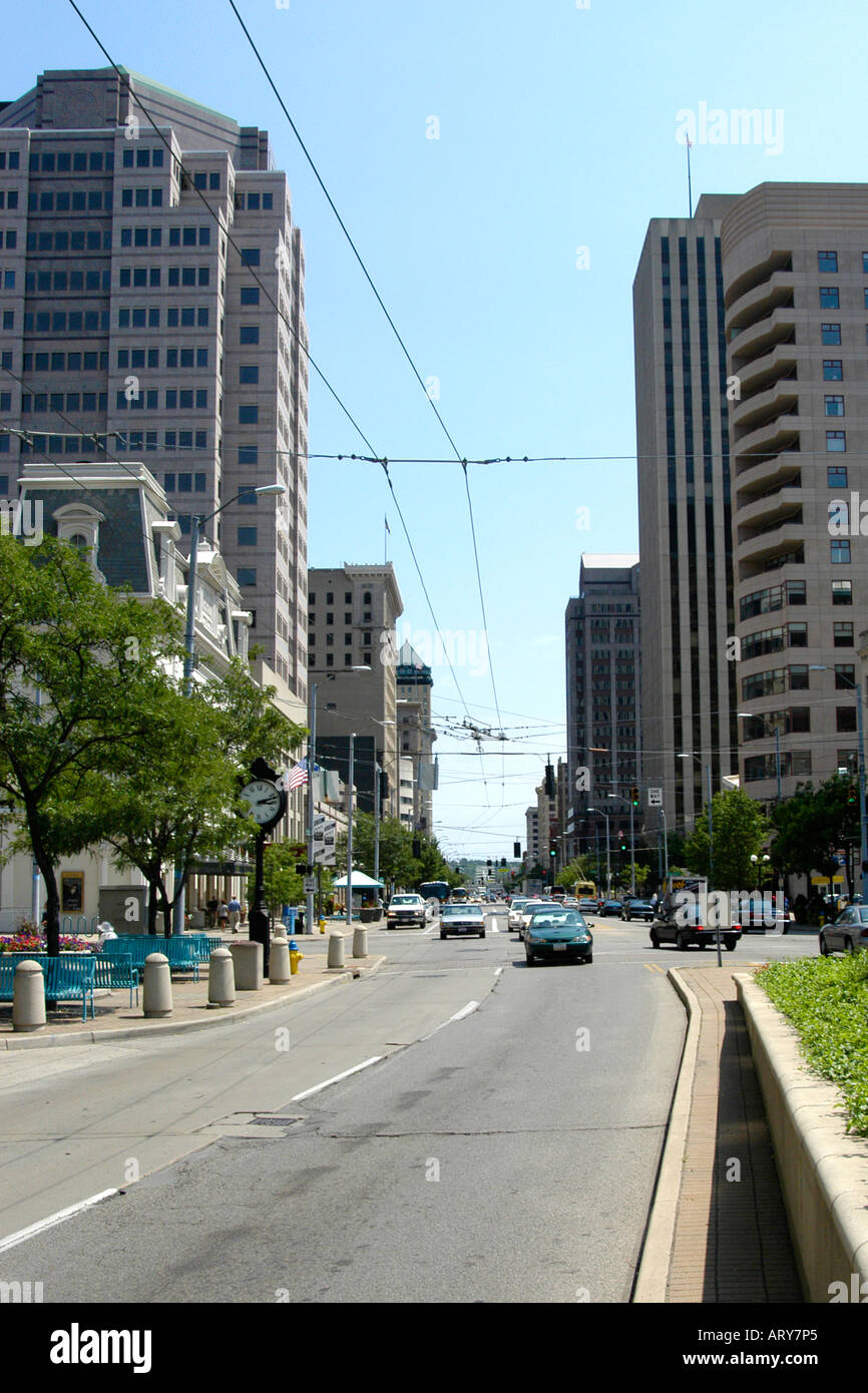 Downtown dayton hires stock photography and images Alamy