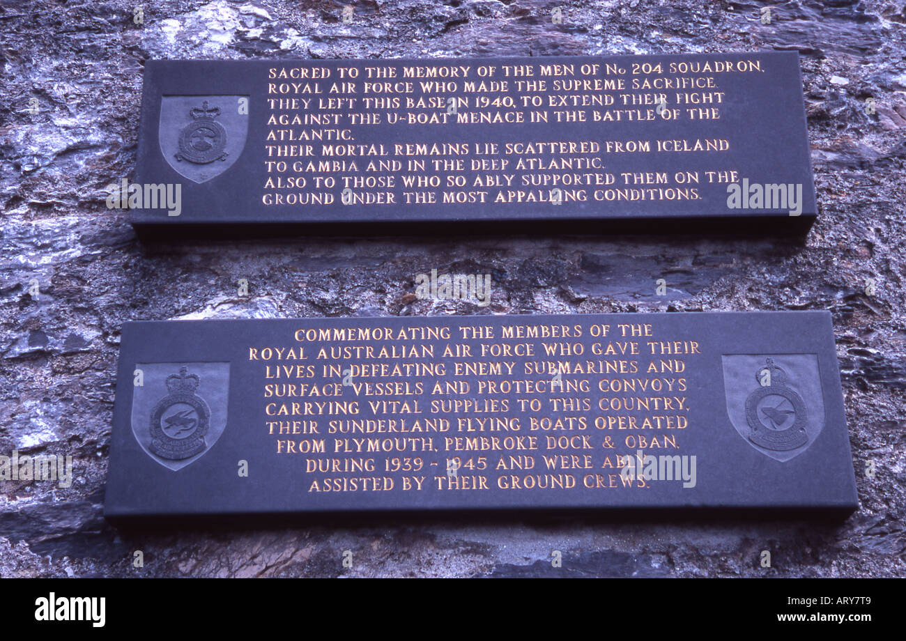 raf station plaques