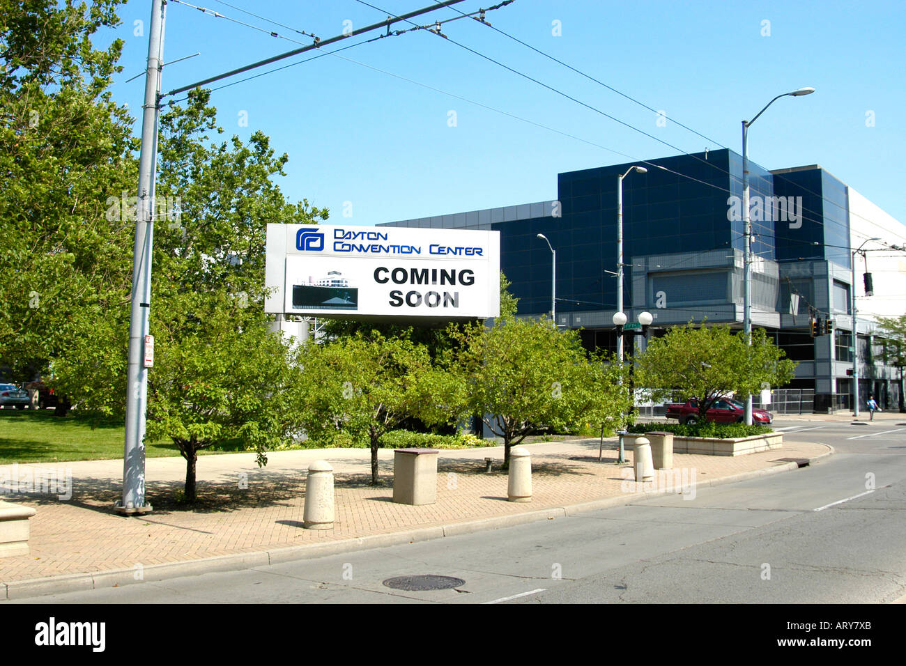 The Dayton Convention center in this Ohio city Stock Photo Alamy