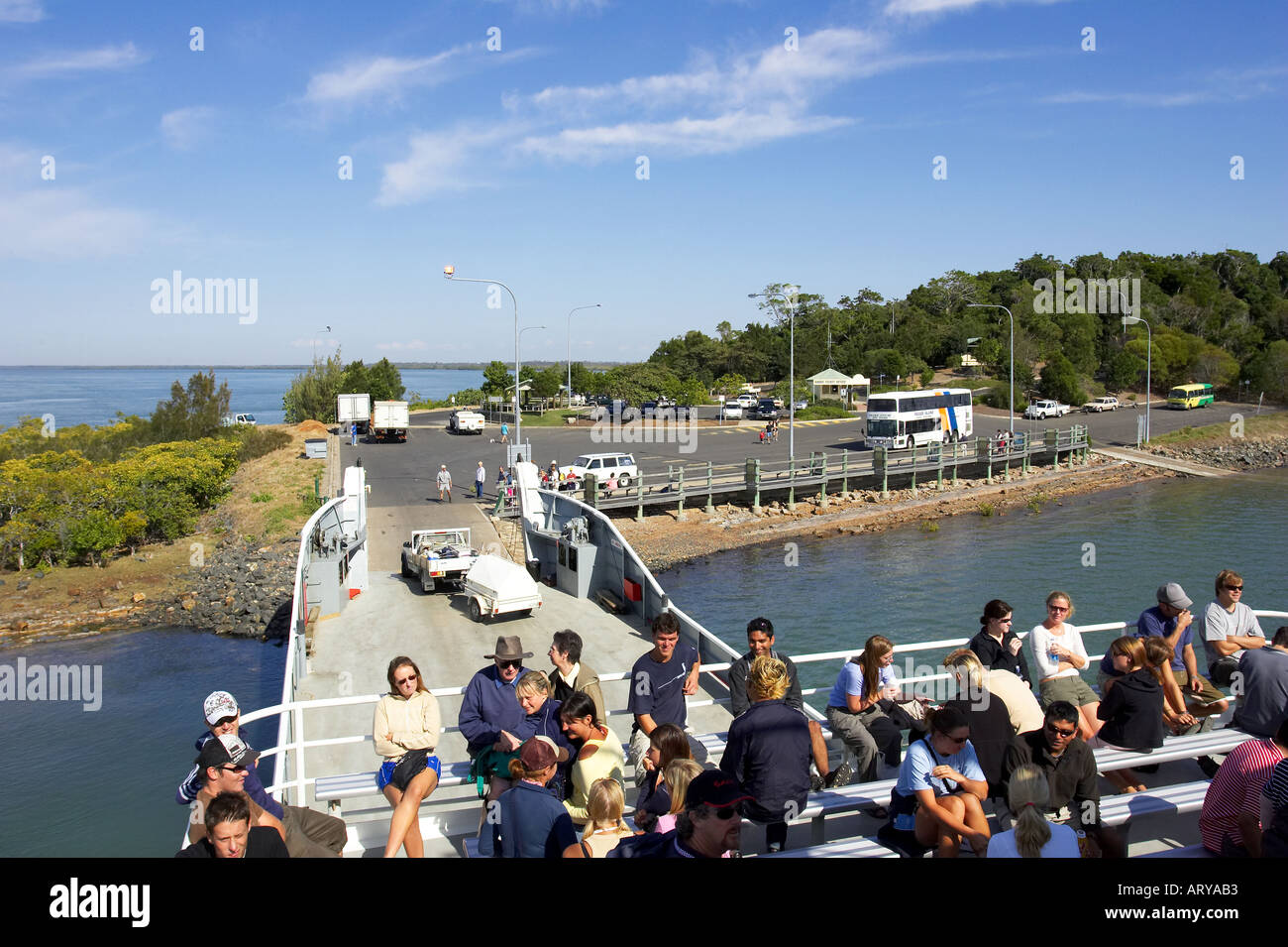 Ferry to K'gari / Fraser Island River Heads Hervey Bay Fraser Coast