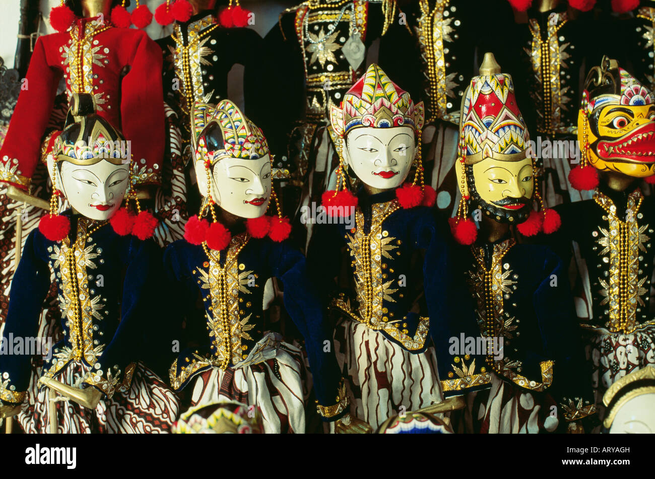 Wayang golek puppets Stock Photo - Alamy