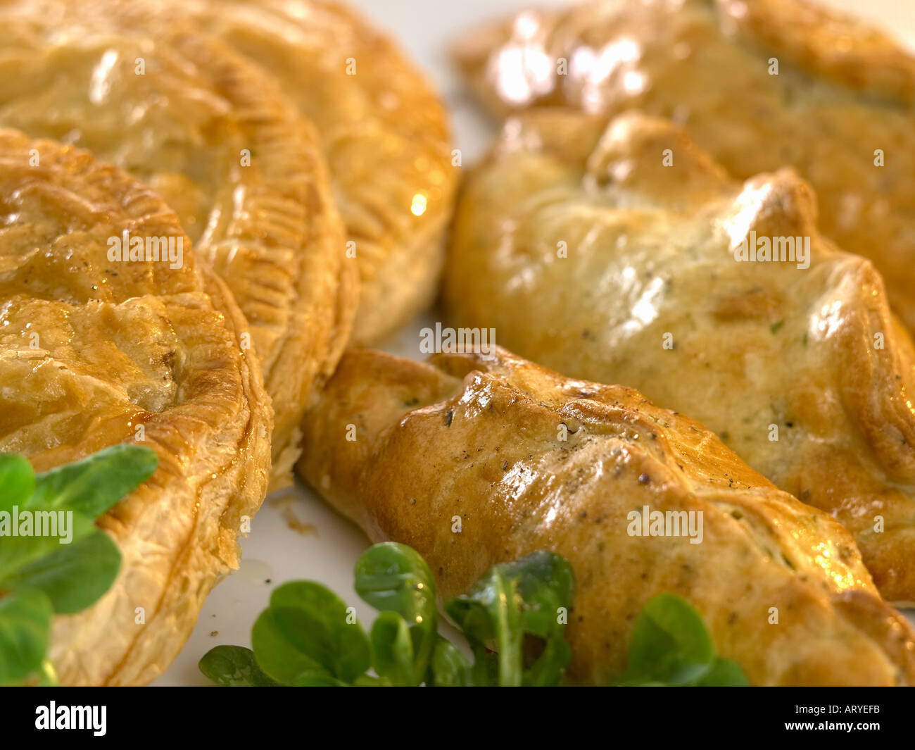 Flaky pastry pasties hi-res stock photography and images - Alamy