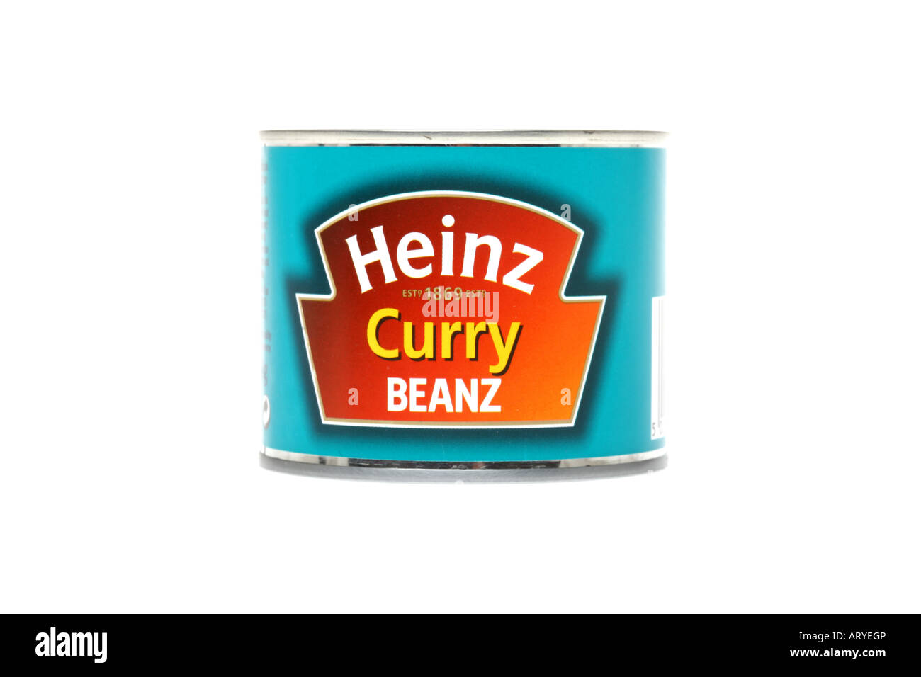 Curry Baked Beans Stock Photo