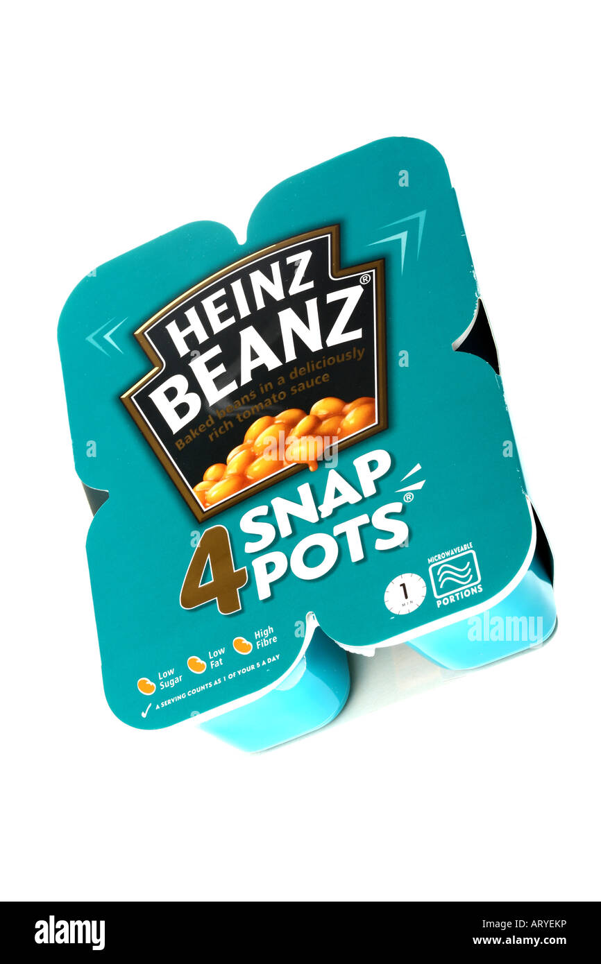 Beans Snap Pots Stock Photo
