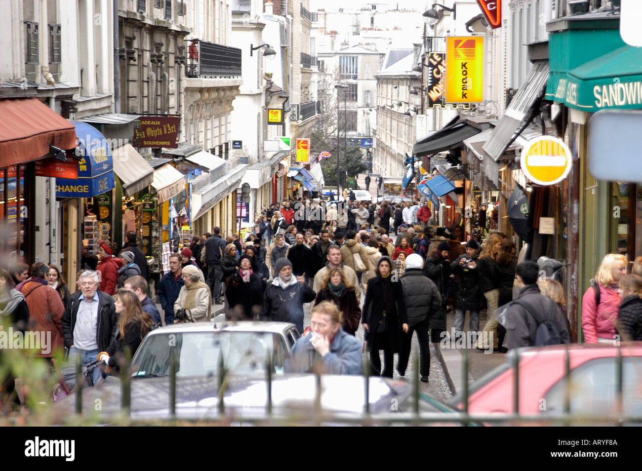 Paris Busy Streets