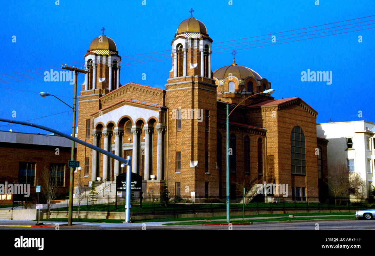 Salt Lake City Utah USA Holy Trinity Cathedral Greek Orthodox Church