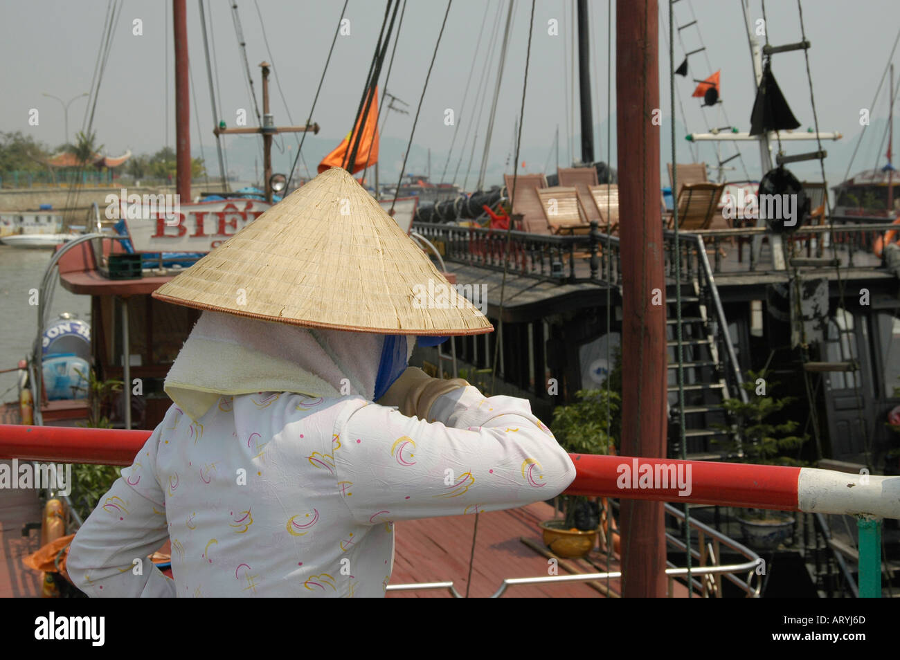 Most women mask her face in order to protect it from the sun. White ...