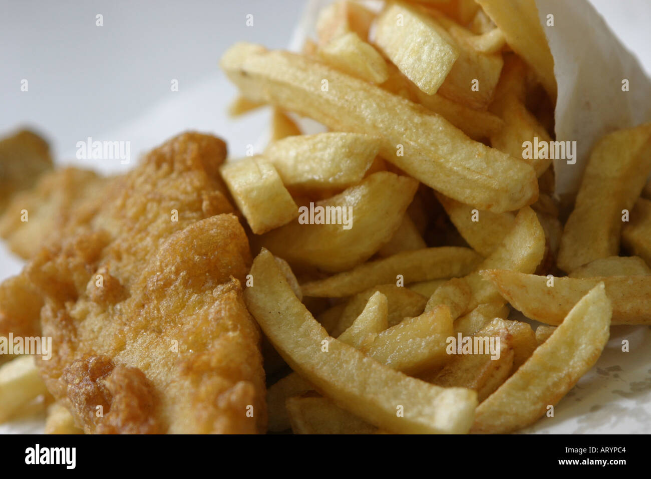 Fish and Chips. Stock Photo