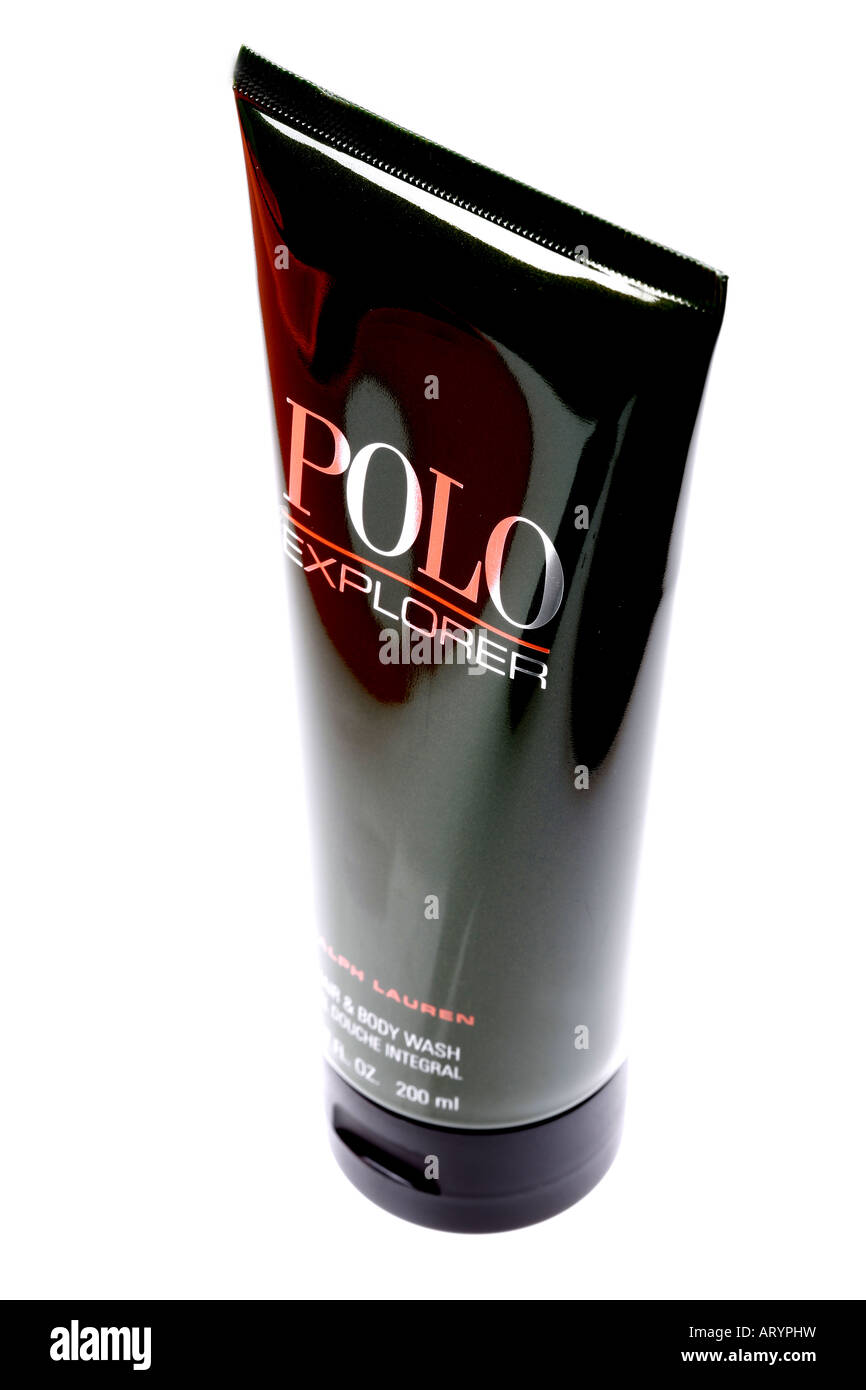 Romantiek Loodgieter Vulgariteit Ralph Lauren Polo Explorer Shampoo and Body Wash Stock Photo - Alamy