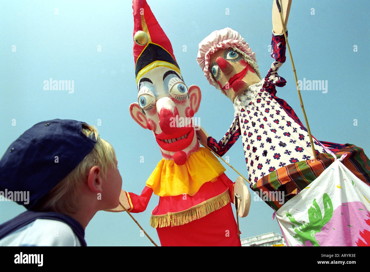 World's largest Punch and Judy Stock Photo Alamy