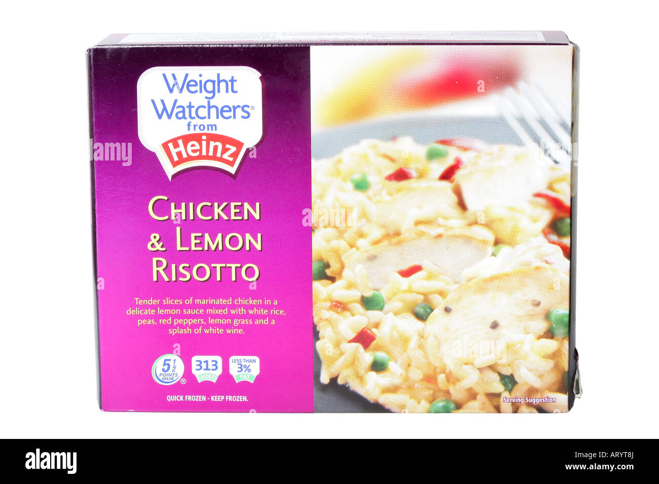 Chicken Risotto Ready Meal Stock Photo Alamy