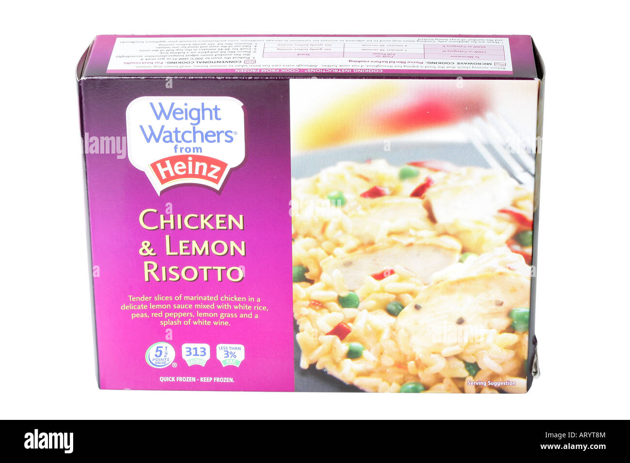 Chicken Risotto Ready Meal Stock Photo Alamy