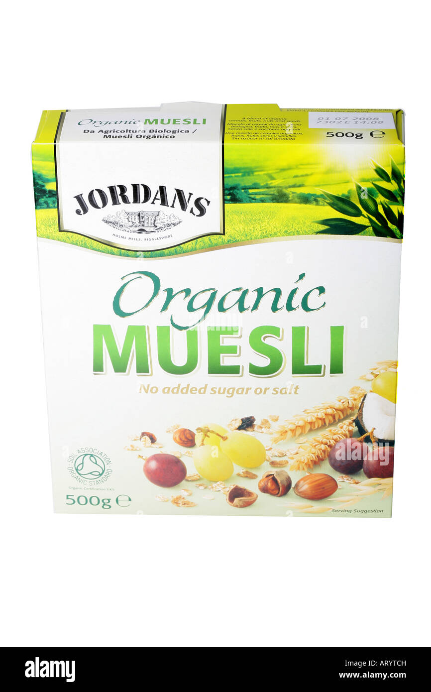 Jordans muesli breakfast cereal hires stock photography and images Alamy