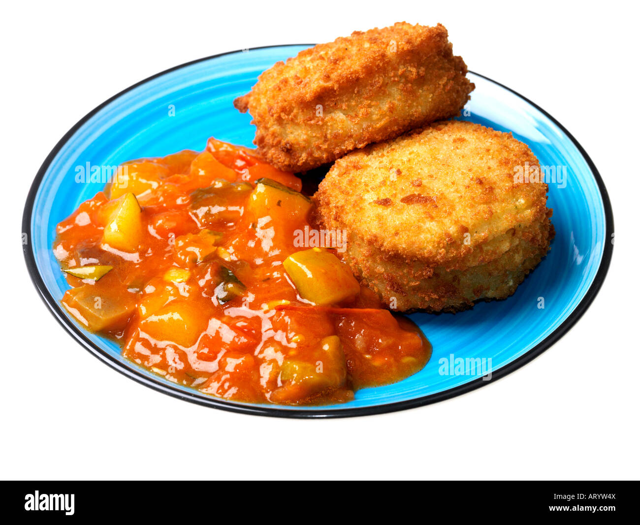 Haddock Fish Cakes Stock Photo Alamy