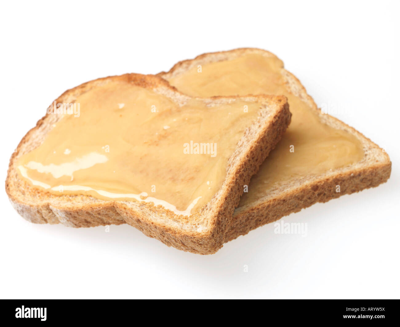 Honey on Toast Stock Photo Alamy