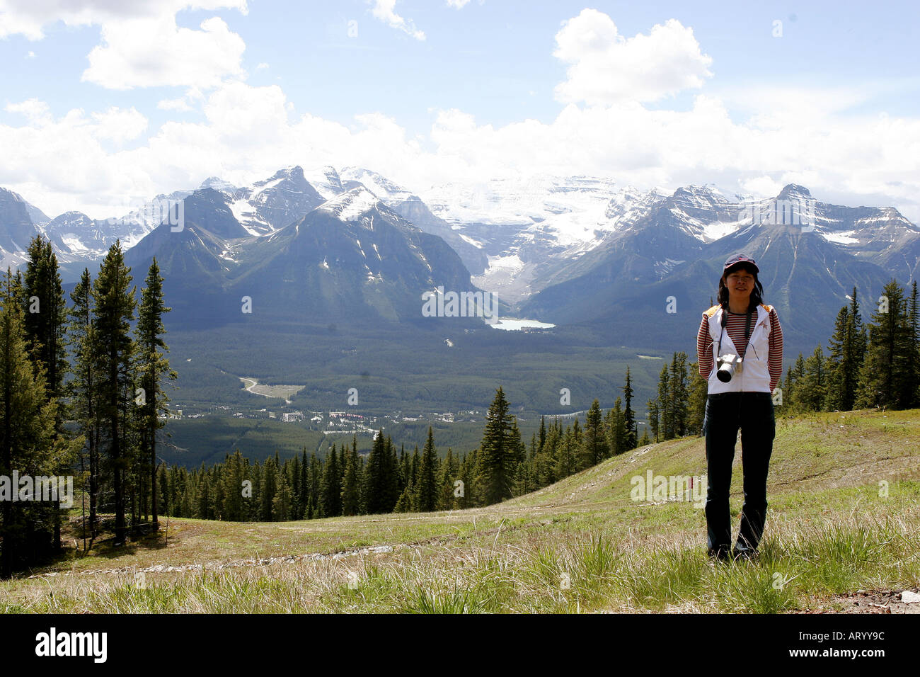 Lake Louise Banff National Park Alberta Stock Photo - Alamy