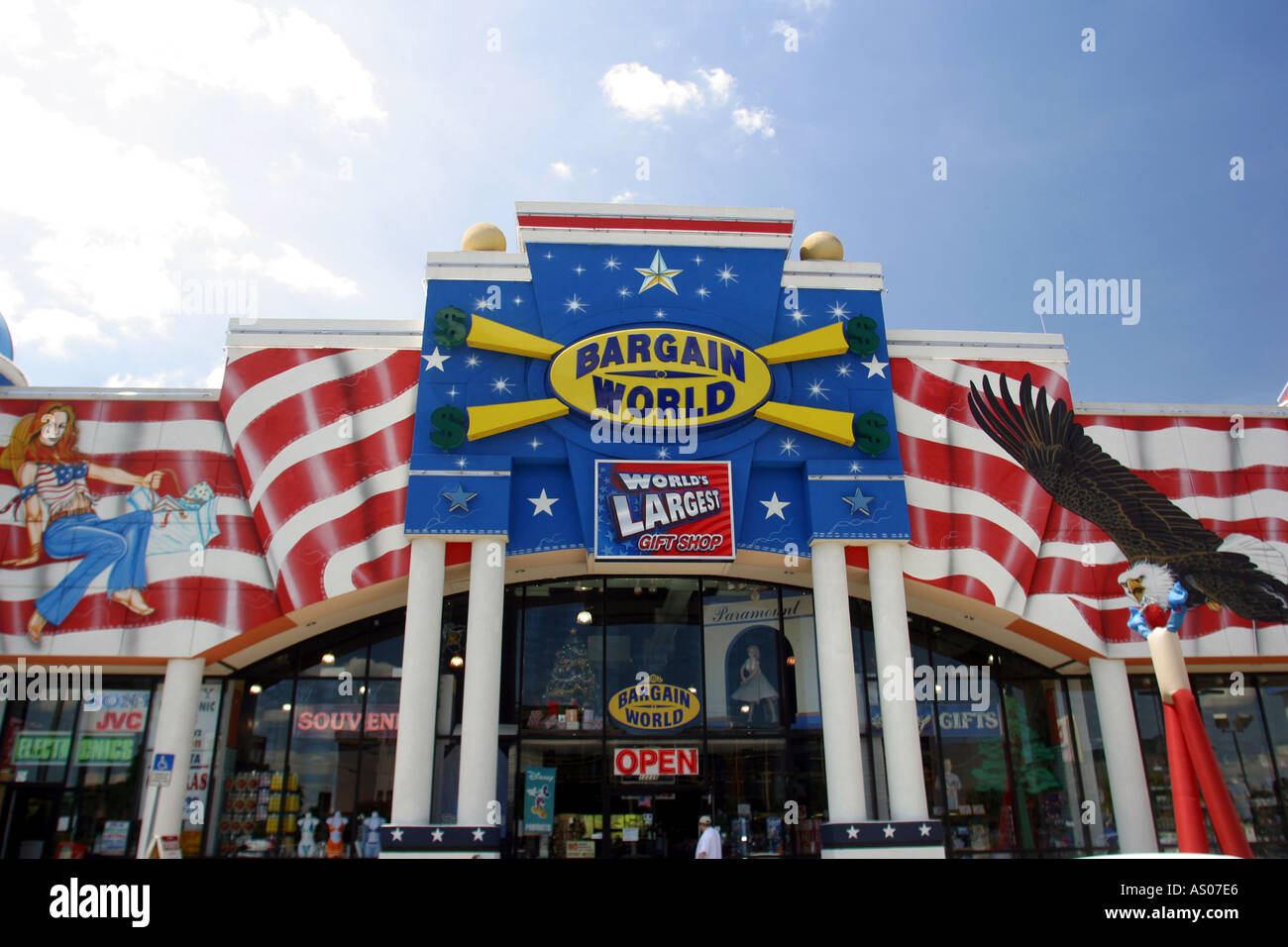the worlds largest gift shop store in orlando florida usa Stock Photo