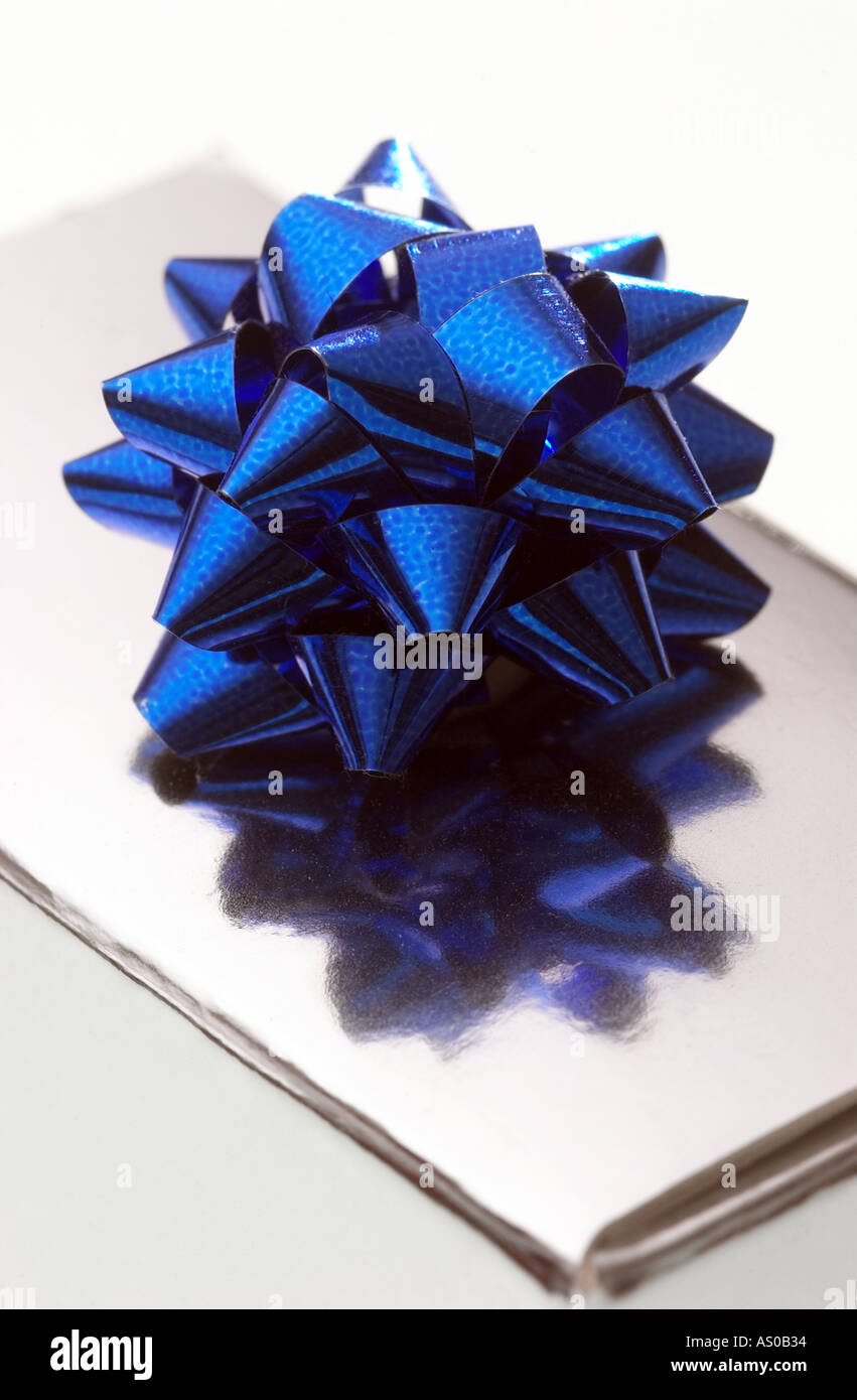 gift box with bow Stock Photo Alamy