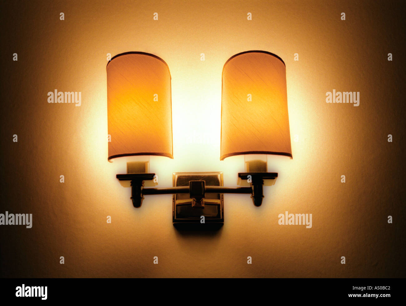 Old fashioned wall lamp Stock Photo Alamy