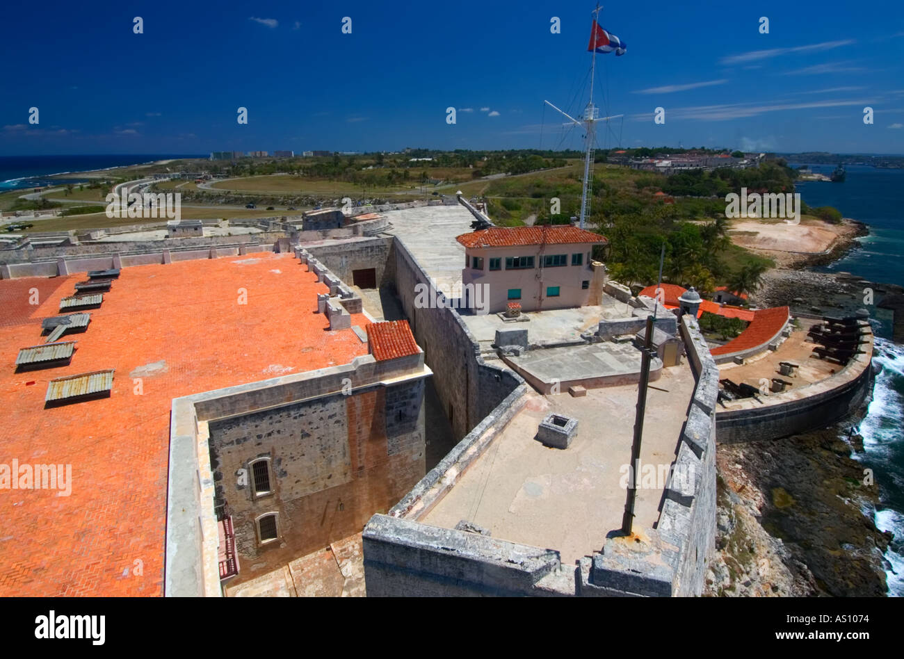 Cuba, Havana, the Morro-Cabana Military-Historical Site, Castillo de los  Tres Reyes Magos del Morro (a UNESCO Heritage Site Stock Photo - Alamy