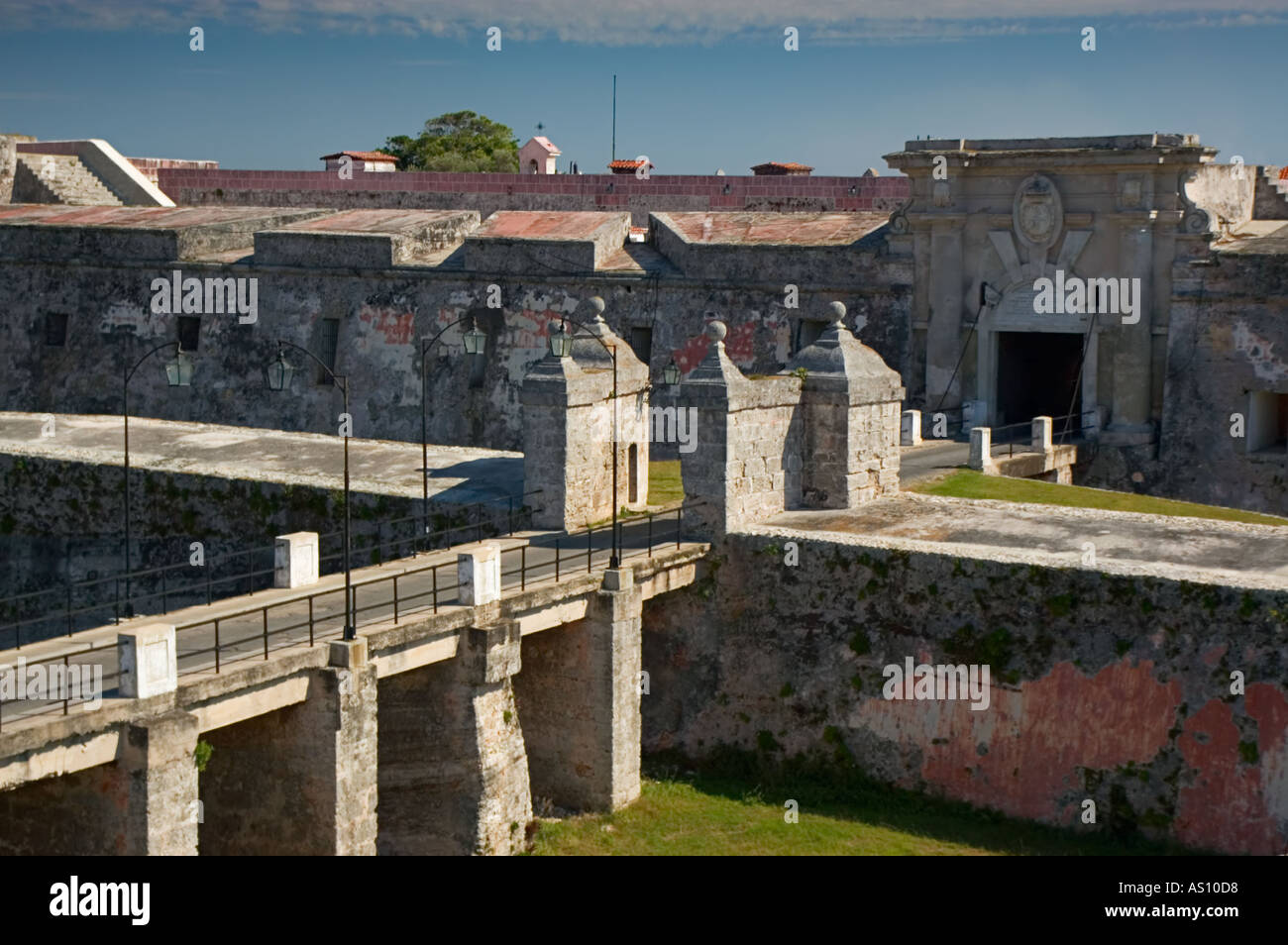 Fortaleza San Carlos de la Cabana, Parque Militar Morro-Cabana, Habana del Este, La Habana, Cuba, Greater Antilles, Caribbean Stock Photo