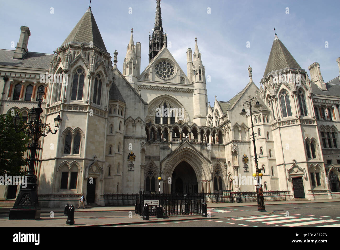 Royal Courts of Justice London England UK Stock Photo