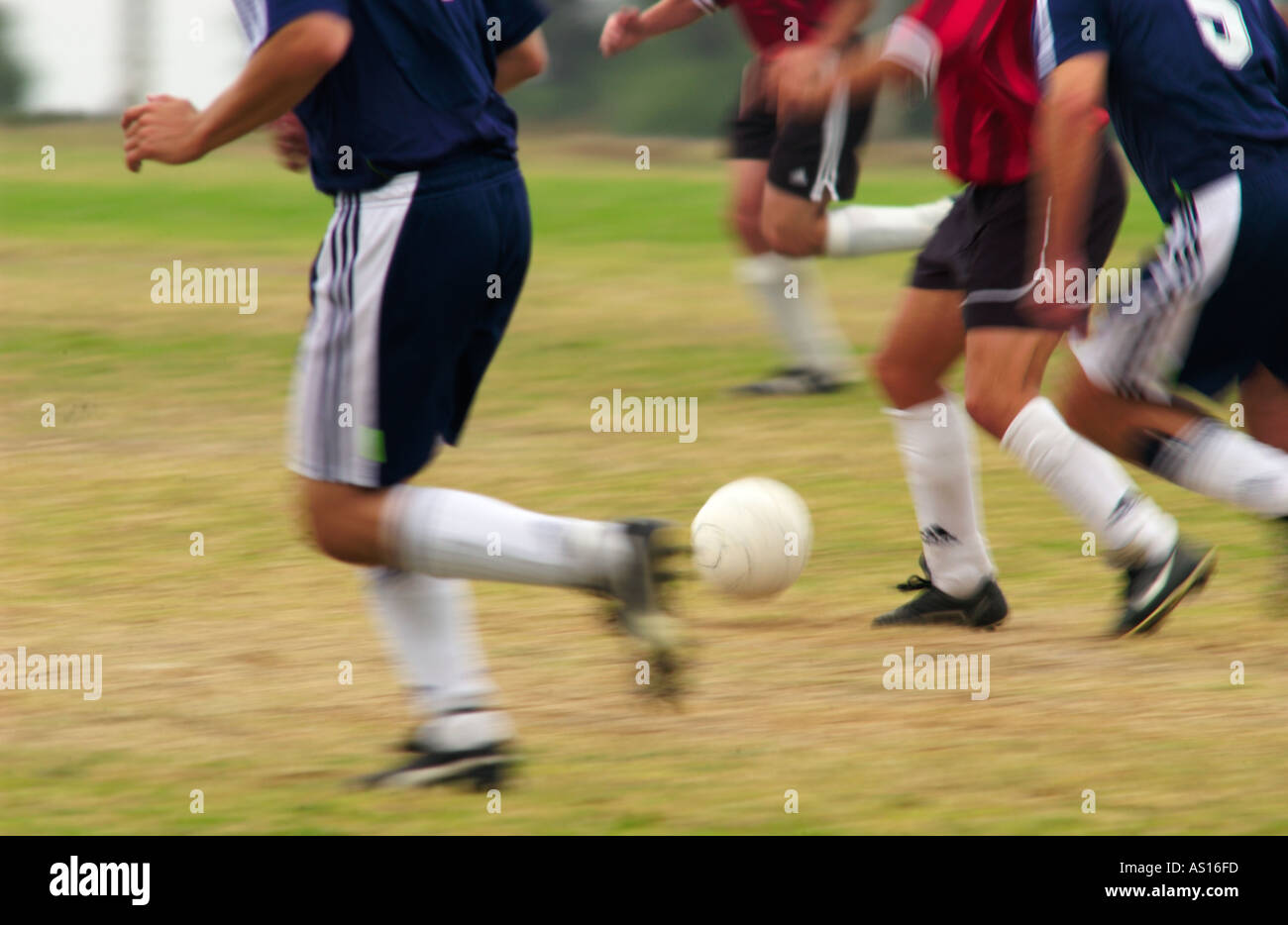 FOOTBALL FUTBOL SOCCER Stock Photo