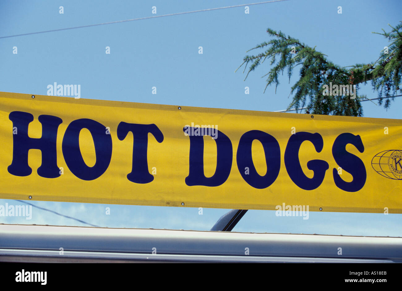 Hot Dog Stand Sign Stock Photo Alamy hot-dog-stand-sign-stock-photo-alamy