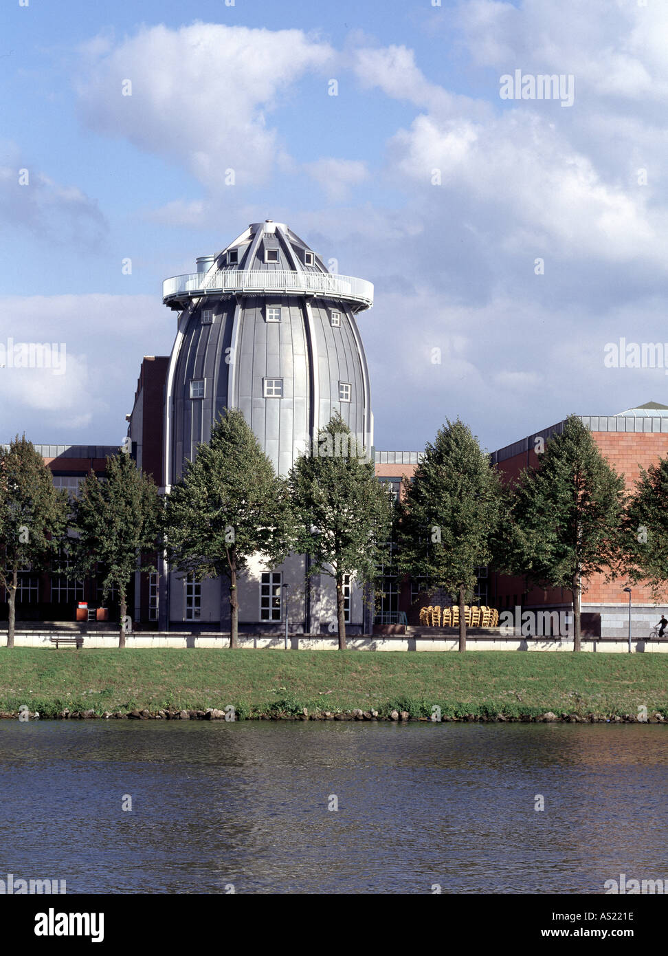 Maastricht, Bonnefantenmuseum, Blick über die Maas Stock Photo