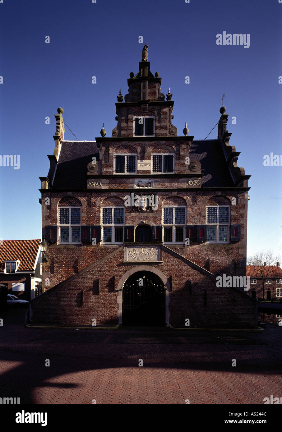 De Rijp, Rathaus von Leeghwater, Stock Photo