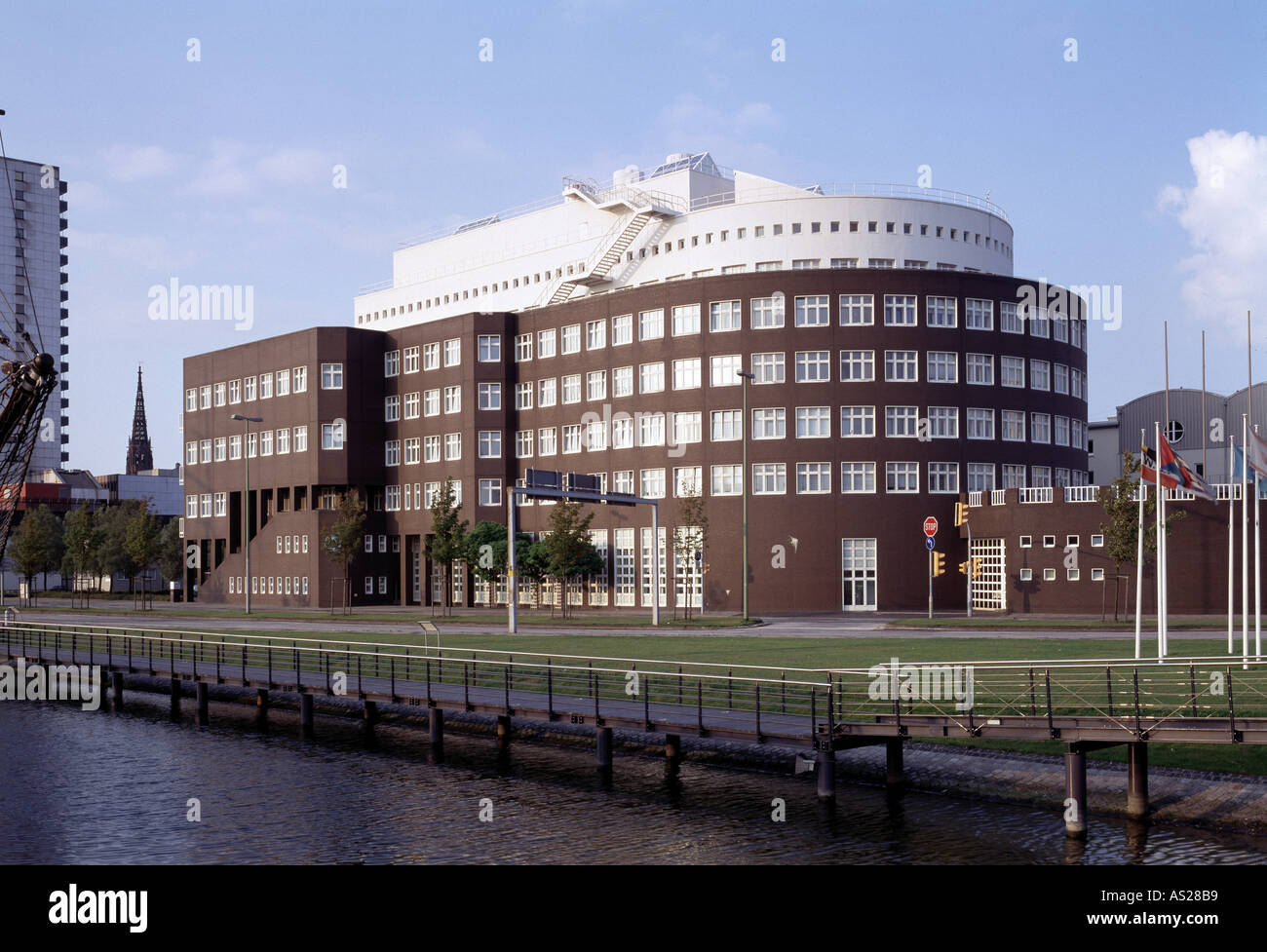 Bremerhaven, Alter Hafen, Alfred Wegener Institut für Polarforschung Stock Photo