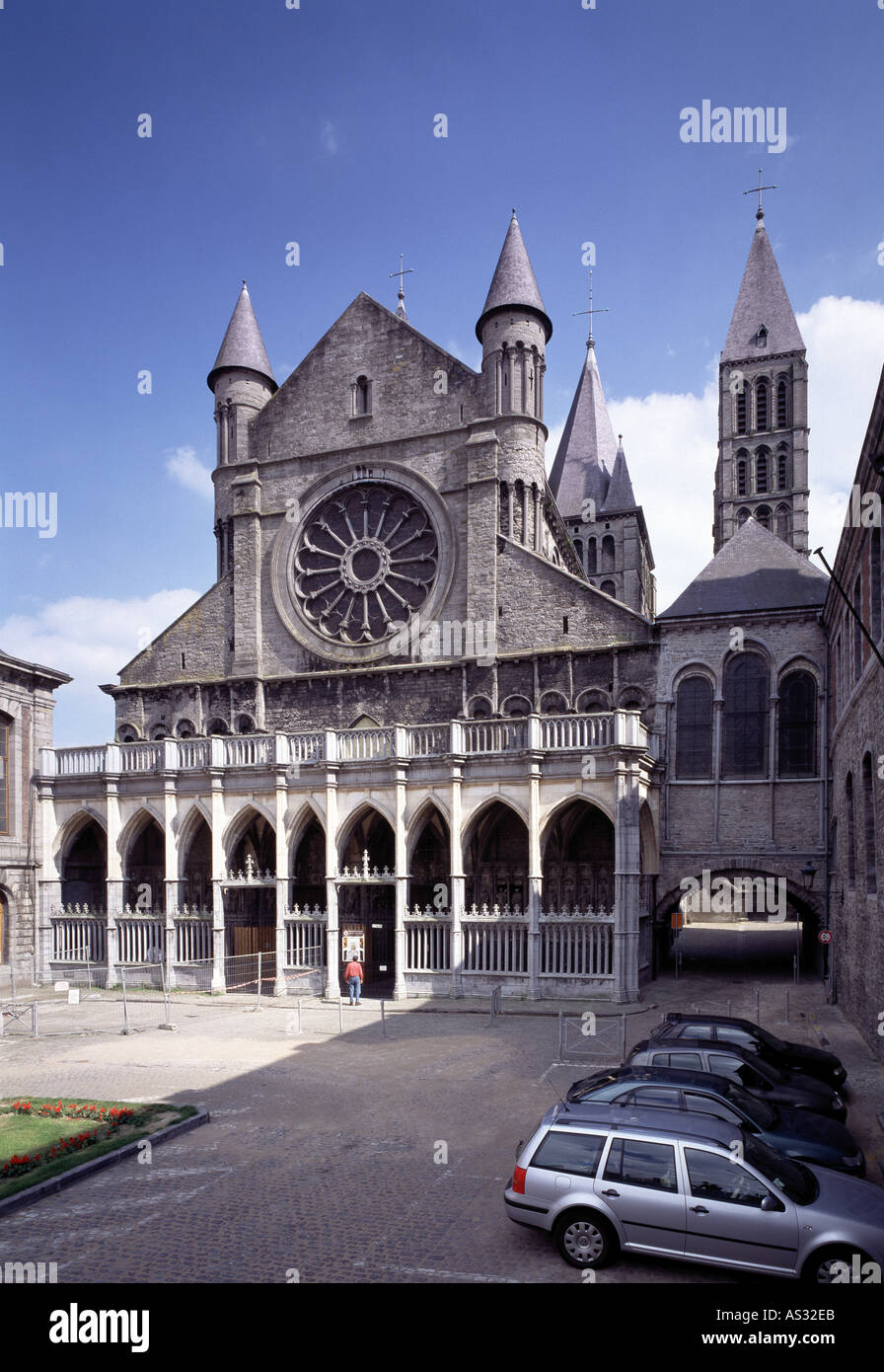 Tournai, Kathedrale, Stock Photo