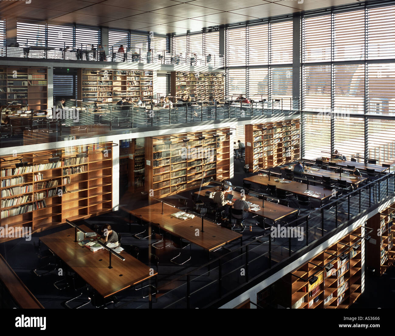 Halle, Bibliothek, Innenansicht Stock Photo Alamy