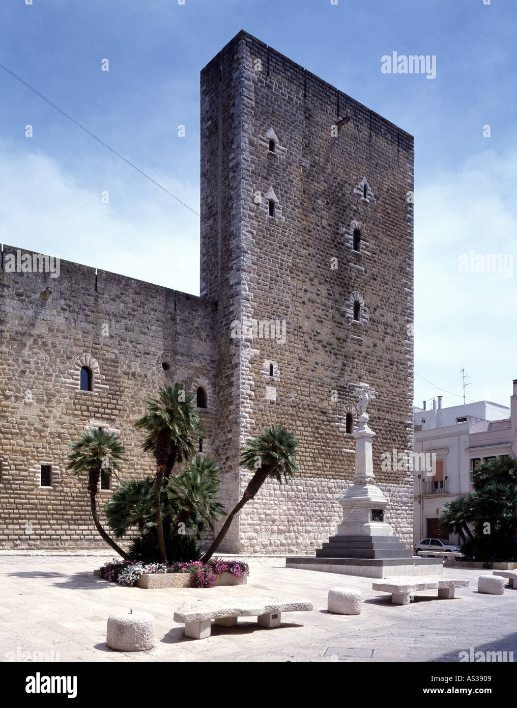 Gioia del Colle, Castello Svevo Stock Photo Alamy