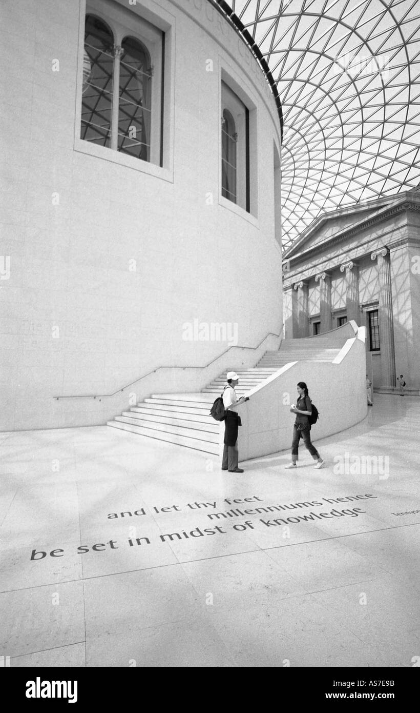 Reading Room British Museum Stock Photo