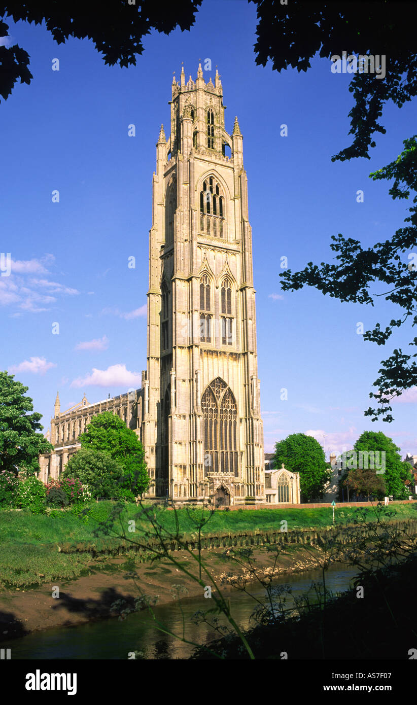 Saint Botolph's Church, known as the Boston Stump, the tallest parish