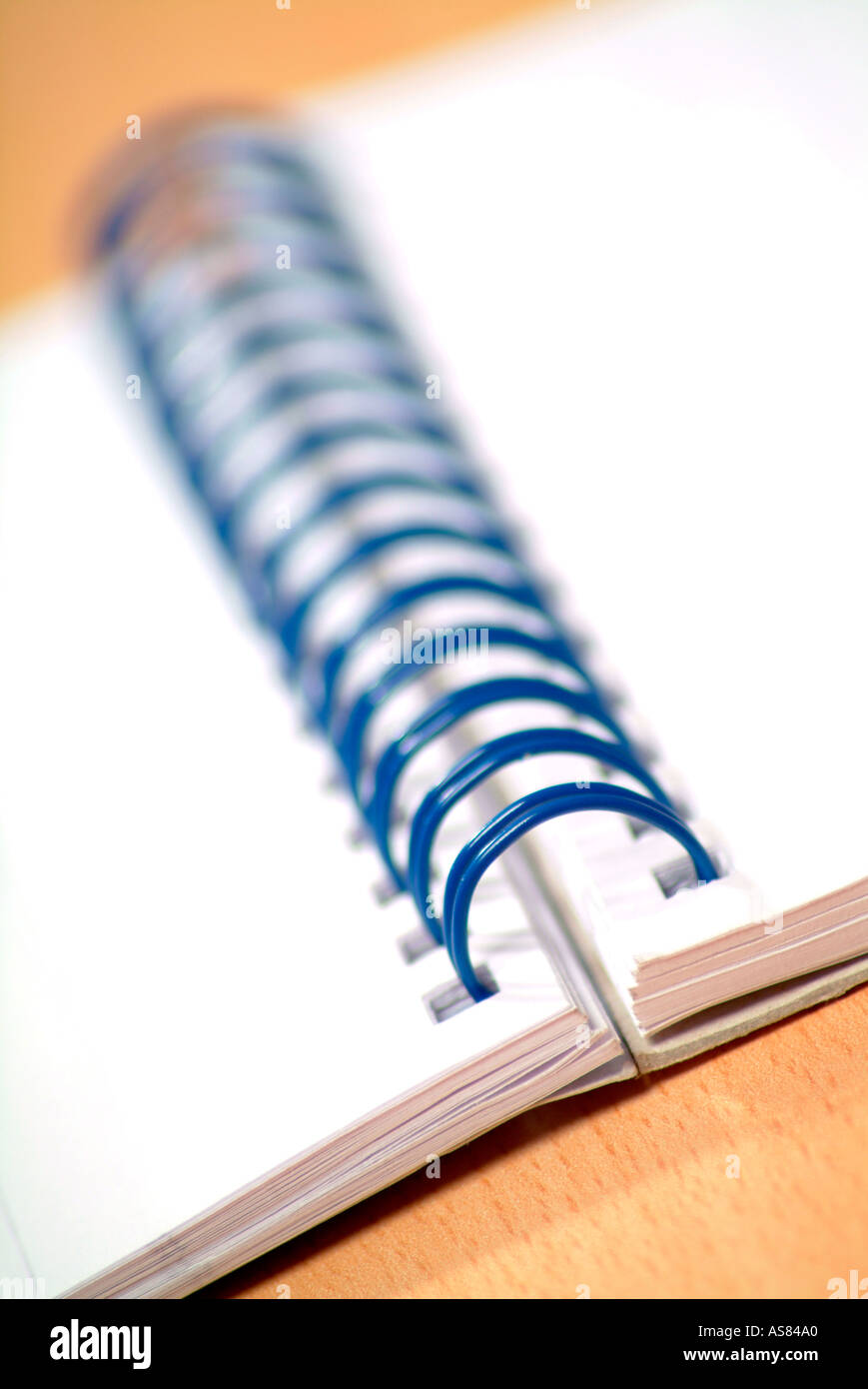 Close up spiral notebook spine hi-res stock photography and images - Alamy