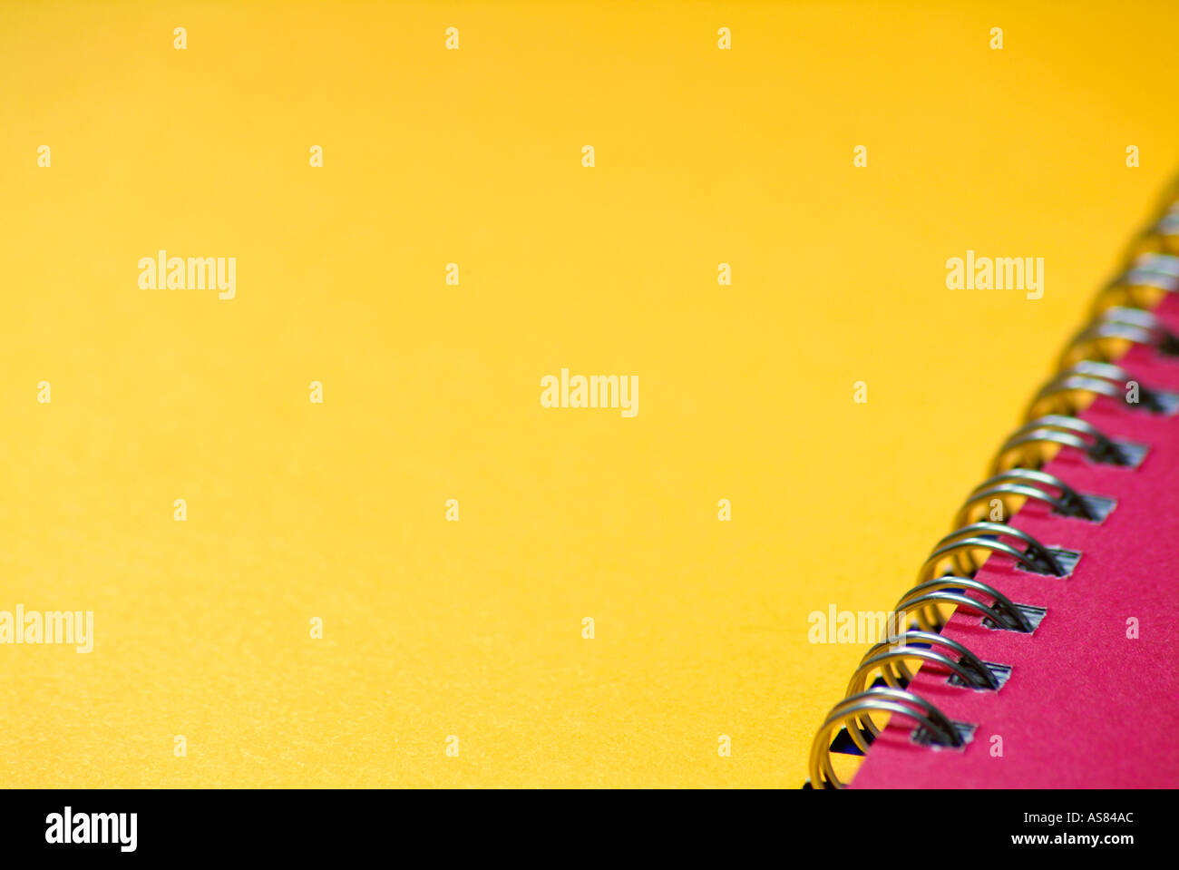 spiral bound notebook Stock Photo Alamy