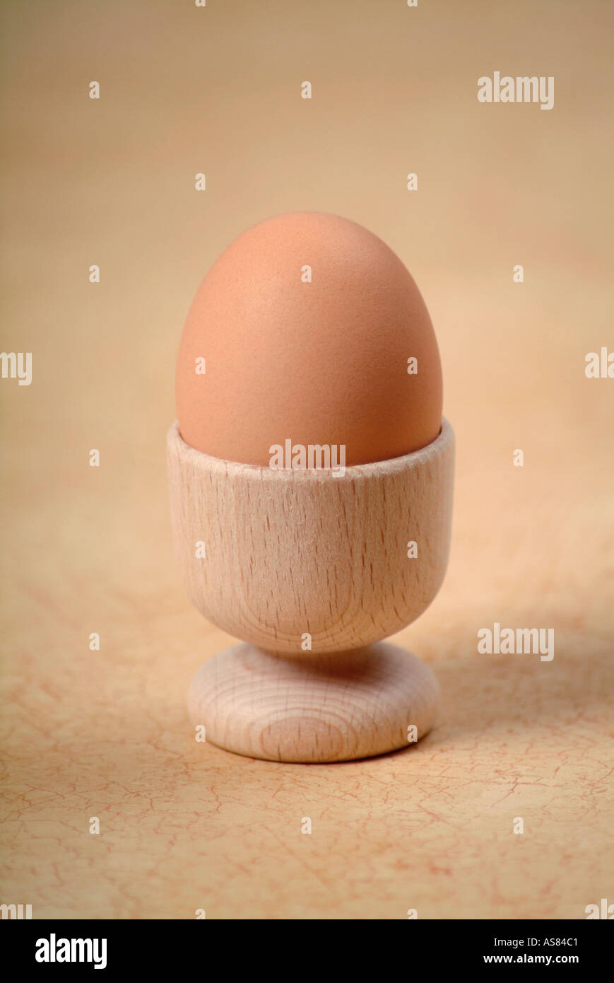 egg and eggcup Stock Photo