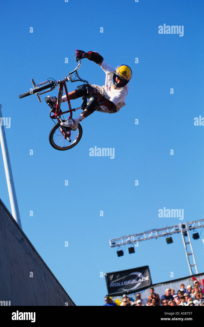 BMX bike riding Stock Photo Alamy