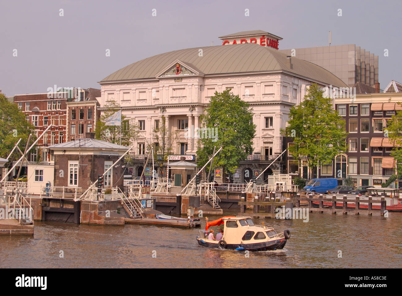 Amsterdam Holland Carre Theatre Stock Photo